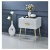 End Table White Gold - Acme Furniture -Side Tables Sales unnamed file 6095