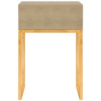 End Table Light Taupe - Safavieh 6 End Table Light Taupe - Safavieh - Image 4