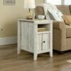 Dakota Pass End Table White Plank - Sauder -Side Tables Sales unnamed file 6142