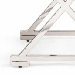 Treutlen Handcrafted Boho Wooden End Table Natural/Silver - Christopher Knight Home -Side Tables Sales unnamed file 6165