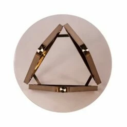 Tainbin Round End Table Champagne - Aiden Lane -Side Tables Sales unnamed file 6211