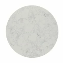 Vebell Round End Table White/Natural - Aiden Lane -Side Tables Sales unnamed file 6223