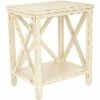 Mia End Table - Vintage Cream - Safavieh -Side Tables Sales unnamed file 6233