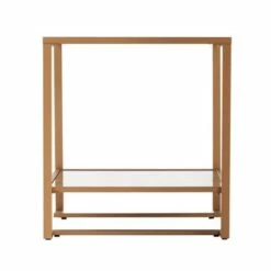 Horzen Square Glass Top End Table Gold - Aiden Lane -Side Tables Sales unnamed file 6249