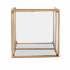 Horzen Square Glass Top End Table Gold - Aiden Lane -Side Tables Sales unnamed file 6252