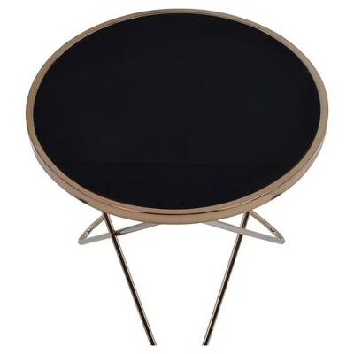 End Table Black Champagne - Acme Furniture 4 End Table Black Champagne - Acme Furniture - Image 2
