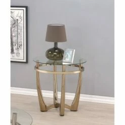 End Table Champagne - Acme Furniture