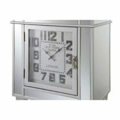 Gold Coast Clock End Table Mirror/Silver - Breighton Home -Side Tables Sales unnamed file 6317