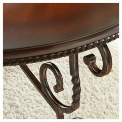 Steve Silver Co. Julian End Table - Cherry - Steve Silver