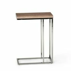 Steve Silver Co. Lucia Chairside End Table Brown - Steve Silver