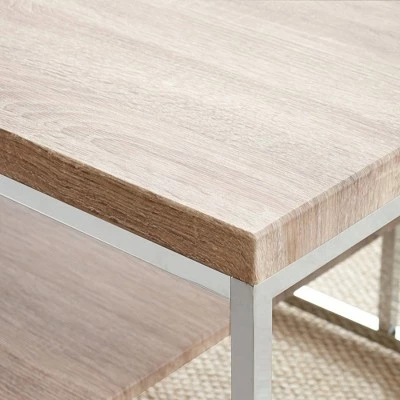 Steve Silver Co. Lucia Chairside End Table Brown - Steve Silver 4 Steve Silver Co. Lucia Chairside End Table Brown - Steve Silver - Image 2