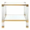 Angie Acyrlic End Table Brass - Safavieh -Side Tables Sales unnamed file 6380