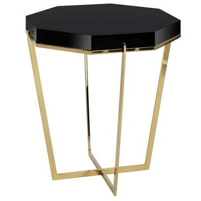 End Table Gold Black - Safavieh 3 End Table Gold Black - Safavieh