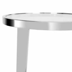 Mariana Glass Top End Table Chrome - Safavieh -Side Tables Sales unnamed file 6471