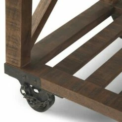 20" Barrie End Table Distressed Dark Brown - WyndenHall -Side Tables Sales unnamed file 6477