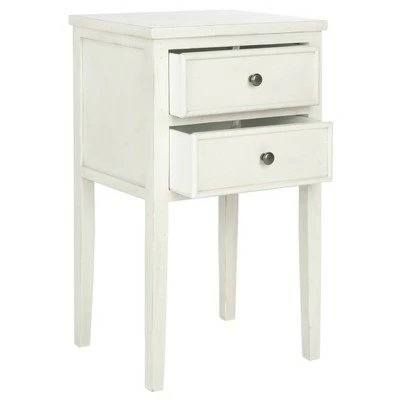 Toby End Table - Safavieh White 4 Toby End Table - Safavieh White - Image 2