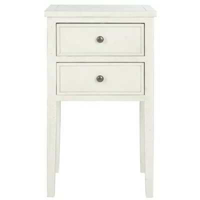 Toby End Table - Safavieh White 5 Toby End Table - Safavieh White - Image 3