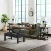 3pc 42" Pomona Living Room Set with Lift Top Coffee Table and Two End Tables with Shelves Rustic Natural - Alaterre Furniture -Side Tables Sales unnamed file 651