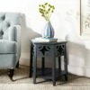 Connr Hexagon End Table - Safavieh Dark Gray -Side Tables Sales unnamed file 6512