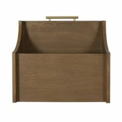 Boyes Contemporary End Table with Hutch Walnut/Natural/Antique Gold - Christopher Knight Home -Side Tables Sales unnamed file 6523