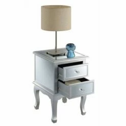 Breighton Home Gold Coast Victoria Mirrored End Table - Johar Furniture Silver -Side Tables Sales unnamed file 6530