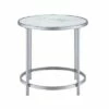 Rayne Round End Table Faux Marble White - Steve Silver Co. -Side Tables Sales unnamed file 6537