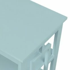 Town Square End Table with Shelves Sea Foam - Breighton Home -Side Tables Sales unnamed file 6545