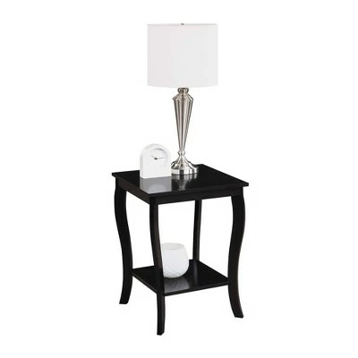American Heritage Square End Table with Shelf - Breighton Home White 4 American Heritage Square End Table with Shelf - Breighton Home White - Image 2
