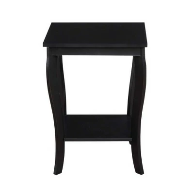 American Heritage Square End Table with Shelf - Breighton Home White 5 American Heritage Square End Table with Shelf - Breighton Home White - Image 3