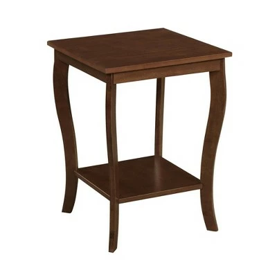 American Heritage Square End Table with Shelf - Breighton Home White 7 American Heritage Square End Table with Shelf - Breighton Home White - Image 5