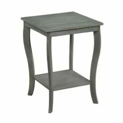American Heritage Square End Table with Shelf - Breighton Home White 15 American Heritage Square End Table with Shelf - Breighton Home White -Side Tables Sales unnamed file 6556