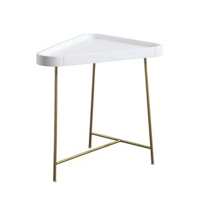 Lunar Triangle End Table - Breighton Home Driftwood Top/black Frame 7 Lunar Triangle End Table - Breighton Home Driftwood Top/black Frame - Image 5