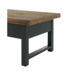 3pc 42" Pomona Living Room Set with Lift Top Coffee Table and Two End Tables with Shelves Rustic Natural - Alaterre Furniture -Side Tables Sales unnamed file 658