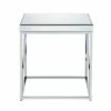 Evelyn Mirror Top End Table Chrome - Steve Silver Co. -Side Tables Sales unnamed file 6613