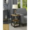Tucson End Table with Shelves English Oak/Black - Breighton Home 1 Tucson End Table with Shelves English Oak/Black - Breighton Home -Side Tables Sales unnamed file 6647