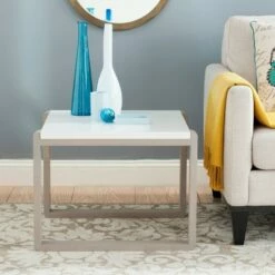 Bartholomew End Table - Safavieh Brown