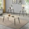 3pc Huntman Metal Legs Coffee Table Set - HOMES: Inside + Out Natural -Side Tables Sales unnamed file 667