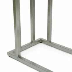 Mcmanus Rustic Glam Handcrafted C Shaped End Table Natural/Silver - Christopher Knight Home -Side Tables Sales unnamed file 6681