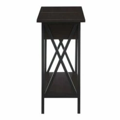 Tucson Flip Top End Table with Charging Station and Shelf Espresso/Black - Breighton Home -Side Tables Sales unnamed file 6690