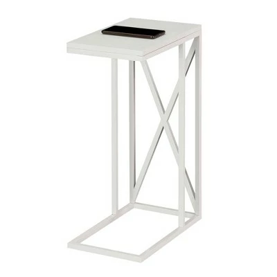 Tucson C End Table White/White - Breighton Home 4 Tucson C End Table White/White - Breighton Home - Image 2