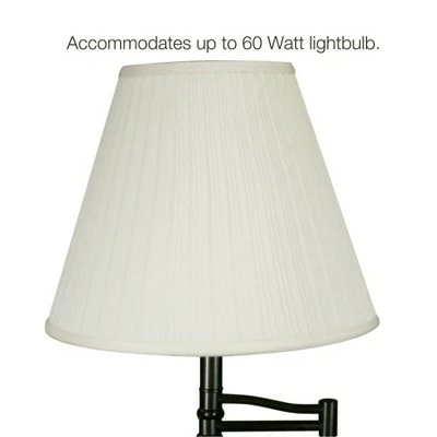 Swing Arm Lamp Chairside End Table Oak - Leick Home 6 Swing Arm Lamp Chairside End Table Oak - Leick Home - Image 4