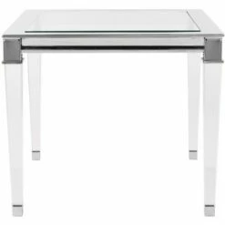 Charleston Acrylic End Table - Silver - Safavieh -Side Tables Sales unnamed file 6752