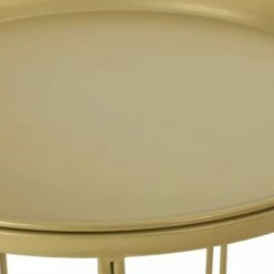 Biljon Modern Glam End Table Champagne Gold - Christopher Knight Home -Side Tables Sales unnamed file 6758