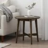 Behrens Mid-Century Modern Wood End Table - Christopher Knight Home Walnut -Side Tables Sales unnamed file 6765