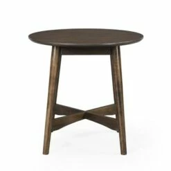 Behrens Mid-Century Modern Wood End Table - Christopher Knight Home Walnut -Side Tables Sales unnamed file 6767