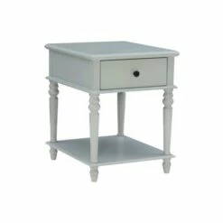 Miele Side Table - Powell Company White -Side Tables Sales unnamed file 6804