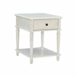 Miele Side Table - Powell Company White -Side Tables Sales unnamed file 6806