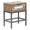 Hayworth Mirrored Side Table Gray - Finch -Side Tables Sales unnamed file 6817