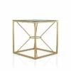 2pc Techna Glass Top Coffee and End Table Set Gold Coating/Clear - HOMES: Inside + Out 2 2pc Techna Glass Top Coffee and End Table Set Gold Coating/Clear - HOMES: Inside + Out -Side Tables Sales unnamed file 682