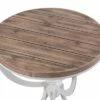 Quail Farm Metal and Wood Side Table White - StyleCraft -Side Tables Sales unnamed file 6833